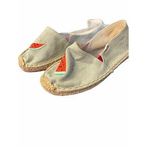 Soludos Toddler girls espadrille shoes watermelon size 12